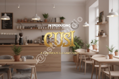 Cusi - Modern Sophisticated Serif Font Product Image 1