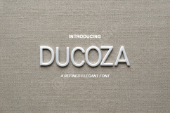 Ducoza - Elegant Modern Serif Typeface Product Image 1