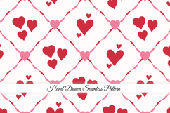 Heart Seamless Pattern | Heart Digital Paper Product Image 1