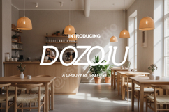 Dozoju - Modern Geometric Sans Serif Product Image 1