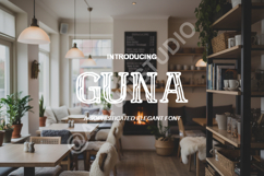 Guna - Modern Minimalist Sans Serif Font Product Image 9