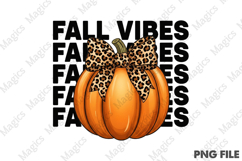 Fall Vibes Sublimation PNG Product Image 1