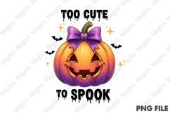 Too Cute to Spook Digital T-shirt Product Image 1