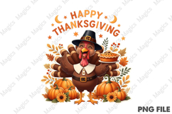 Happy Thanksgiving Png, Clipart Product Image 1