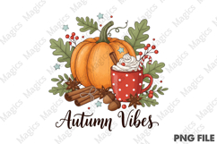 Autumn Vibes Sublimation Product Image 1
