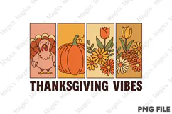 Thankful Png, Thanksgiving Png, Fall PNG Product Image 1