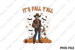 Western It&#039;s Fall Y&#039;all PNG Product Image 1