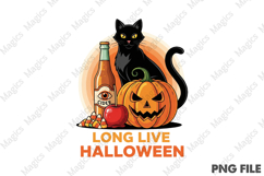 Long Live Halloween PNG Product Image 1