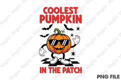 Coolest Pumpkin in the Patch PNG Product Image 1