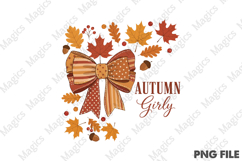Retro Autumn,Autumn Girly Png Product Image 1