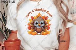 Carry a Thankful Heart, Thanksgiving PNG Product Image 2