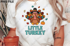 Thanksgiving PNG Turkey Sublimation Product Image 1