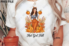 Hot Girl Fall Sublimation PNG Product Image 2