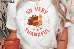 So Very Thankful Svg, Thanksgiving Png Product Image 2