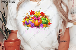 Halloween Neon Pumpkin Png Product Image 2