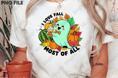 I Love Fall Most of All Png Sublimation Product Image 2