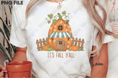 It&#039;s Fall Y&#039;all Sublimation Design Product Image 2