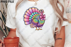 Disco Turkey Png, Thanksgiving Png Product Image 2