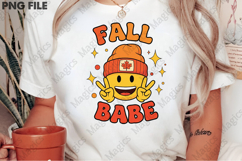 Fall Babe Sublimation Design Product Image 2