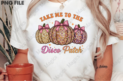 Disco Ball Pumpkin Png, Fall Png, Autumn Product Image 2