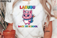 Labubu back to school PNG Product Image 2