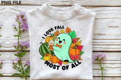 I Love Fall Most of All Png Sublimation Product Image 3