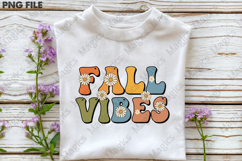 Fall Vibes Sublimation Design Product Image 3