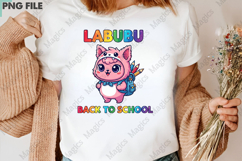 Labubu back to school PNG Product Image 3
