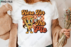 Here for the Pie Retro Thanksgiving Png Product Image 3