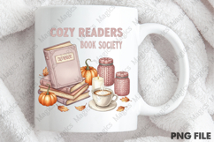 Cozy Readers Book Society Png Product Image 3