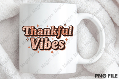 Thankful Vibes - Retro Thanksgiving PNG Product Image 4