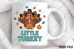 Thanksgiving PNG Turkey Sublimation Product Image 4