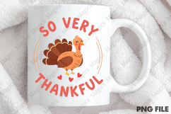 So Very Thankful Svg, Thanksgiving Png Product Image 4