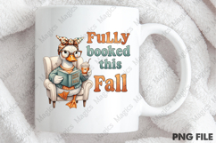 Fall Goose Reading PNG Product Image 4