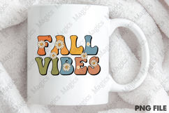 Fall Vibes Sublimation Design Product Image 4