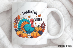 Thankful Vibes PNG - Thanksgiving PNG Product Image 4