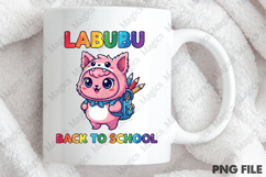 Labubu back to school PNG Product Image 4