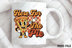Here for the Pie Retro Thanksgiving Png Product Image 4
