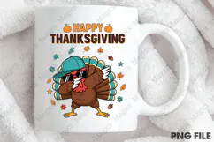 Happy Thanksgiving PNG, Funny Turkey PNG Product Image 4