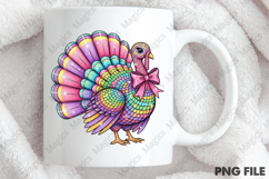Disco Turkey Png, Thanksgiving Png Product Image 4