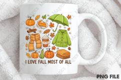 Fall Sublimation Design PNG Product Image 4