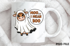 Moo I Mean Boo Png Product Image 4