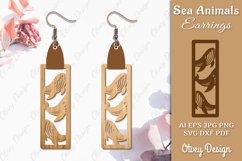 Keychain Sea Animals Lasercut Product Image 1