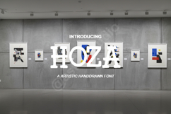 Hoza - Modern Minimalist Display Sans Serif Product Image 1