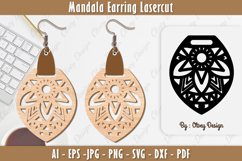 Mandala Earring Lasercut Bundle Product Image 2