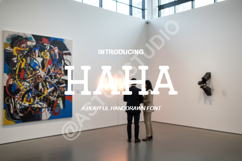 Haha | Playful &amp; Modern Display Typeface Product Image 4