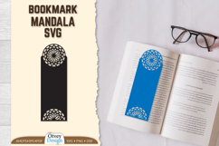 Corner Bookmark Mandala SVG Product Image 1
