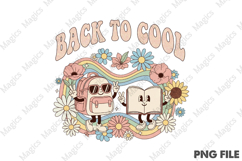 Back to Cool PNG - Teacher Sublimation Design Product Image 1