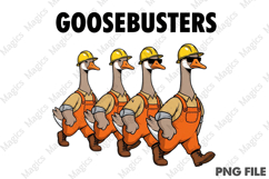 Goose Halloween PNG, Spooky Goose PNG Product Image 1