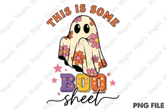 Funny Ghost Halloween PNG Sublimation Product Image 1